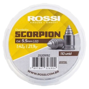 Chumbinho Rossi Scorpion 5,5mm 110un