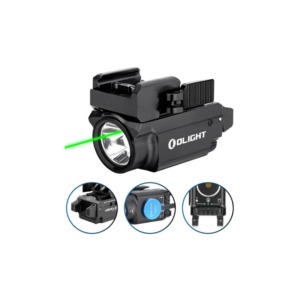 Lanterna Olight Baldr Mini 600 Lúmens 130 Metros Laser Verde - Preta