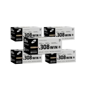 Munição CBC .308 Winchester EXPT 150gr - CX 250un - 5 Caixas