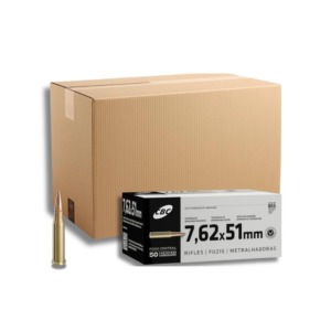 Munição CBC 7,62x51Comum M80 144gr - 250un