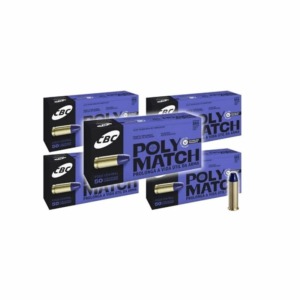 Munição CBC Polymatch .38 SPL LPC 158gr - 250un