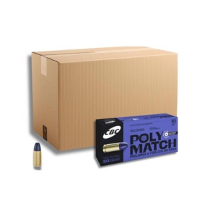 Munição CBC Polymatch 9mm Luger LPC 124gr - 500un