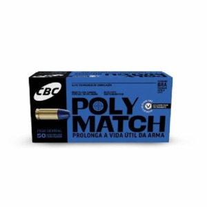 Munição CBC Polymatch 9mm Luger LPC 124gr - 50un