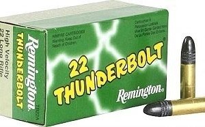Munição Remington Cal. 22Lr Thunderbolt 40gr - 50 un