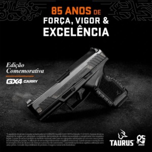 Pistola GX4 Carry Graphene Calibre 38TPC - Edição 85 Anos Limitada