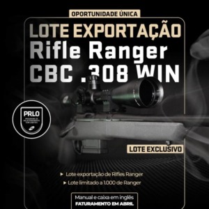 Rifle Ranger .308 Win Bolt Action de Exportação