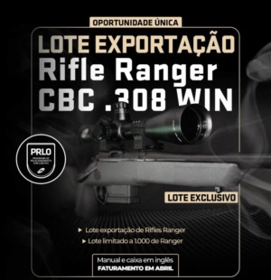 Rifle Ranger .308 Win Bolt Action de Exportação