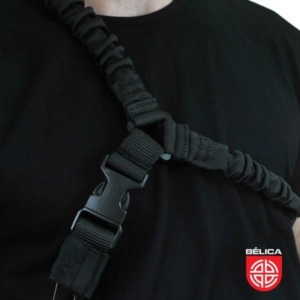 Bandoleira T&aacute;tica B&eacute;lica Preto