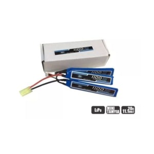 Bateria Lipo 3S 11.1V 1100mah 20C - Le&atilde;o