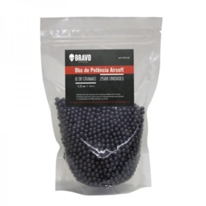 BB Bravo 0,36g 6mm - 2500un