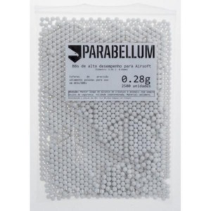 BB Parabellum 0,28g 6mm - 2500un