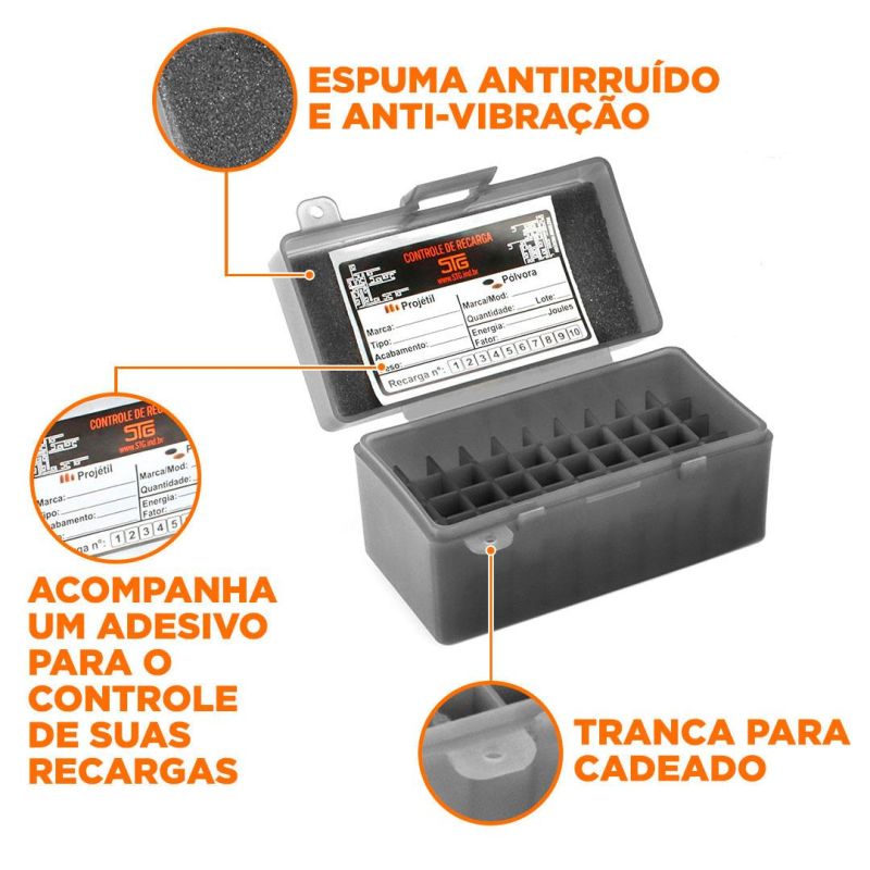 Caixa para Munições Cal. 5.56/223 - 50un - Imagem 2