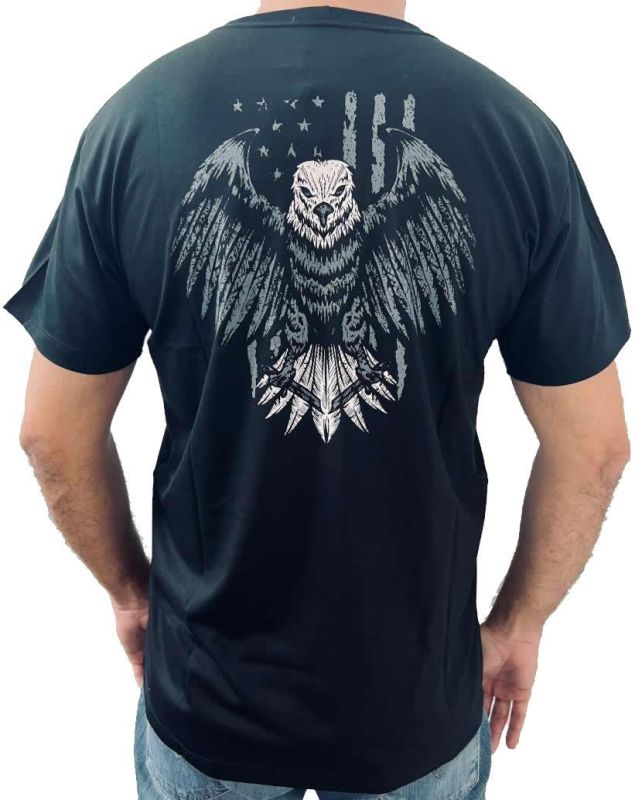 Camiseta Federal Preta Aguia - Imagem 2