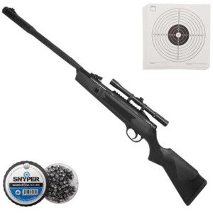 Carabina de Press&atilde;o Hatsan HT Alpha 5,5mm + Luneta Rossi 4x20