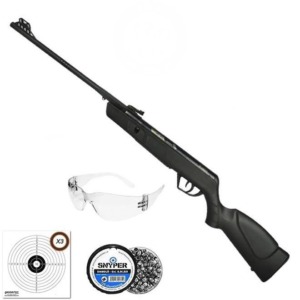 Carabina De Press&atilde;o Jade Oxidada Preta 5.5mm