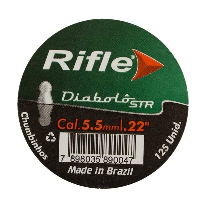Chumbinho Rifle Diabolô STR 5.5mm 125un