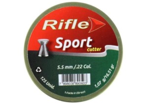 Chumbinho Rifle Sport Cutter 5.5mm 125un