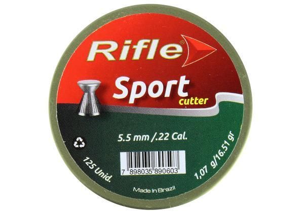 Chumbinho Rifle Sport Cutter 5.5mm 125un