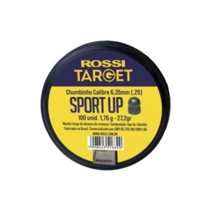 Chumbinho Rossi Target Sport Up 6.35mm 100un
