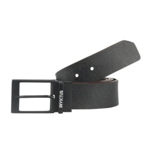 Cinto Casual Buffalo Preto caf&eacute; - Dupla Face