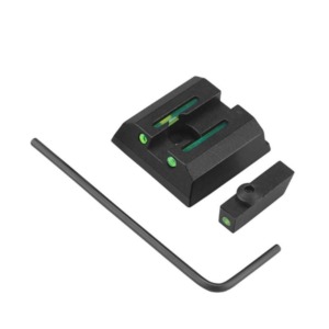 Conjunto de mira com fibra &oacute;tica em metal Taurus G2c