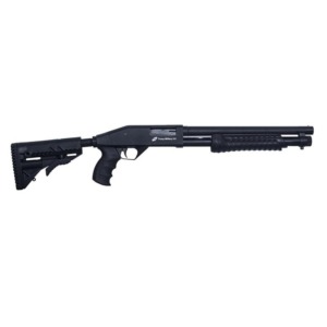 Espingarda CBC Pump Military 3.0 Coronha Retr&aacute;til Calibre 12 Cano 14" Sem acess&oacute;rios