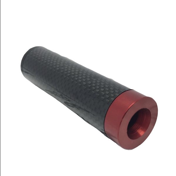 Extensor de Cano Carbon 100x28mm Rosca Esquerda - Kpp Airsoft - Imagem 4