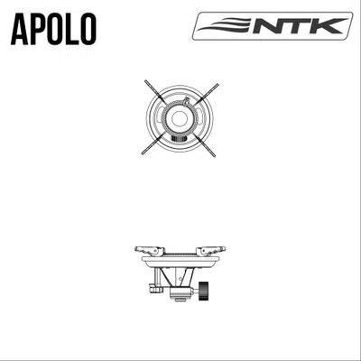 Fogareiro Compacto Nautika Apolo com acendedor automático - Imagem 4