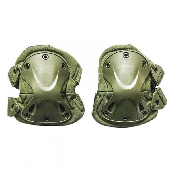 Joelheira Airsoft 2 Peças Verde