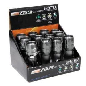 Lanterna de m&atilde;o NTK Spectra de 100 l&uacute;mens - Caixa com 12 pe&ccedil;as