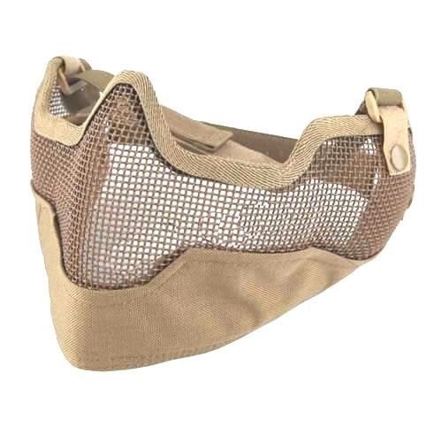 Mascara Telada Proteção Boca, Nariz, Orelha - Tan