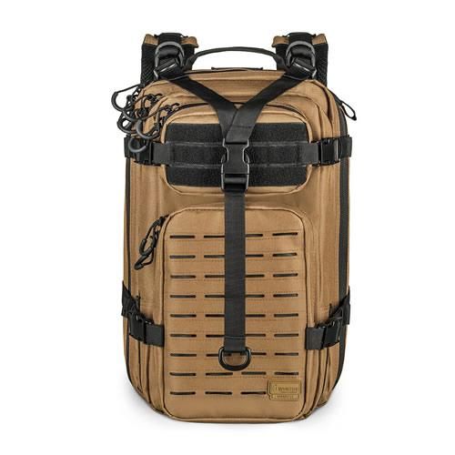 Mochila Assault Coyote Laser Cut - Coyote / Preta - Imagem 2