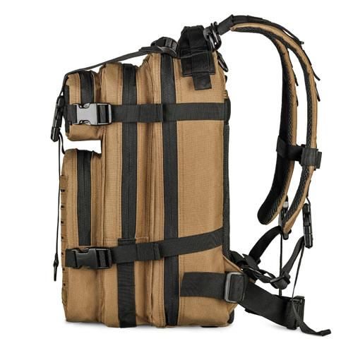 Mochila Assault Coyote Laser Cut - Coyote / Preta - Imagem 3