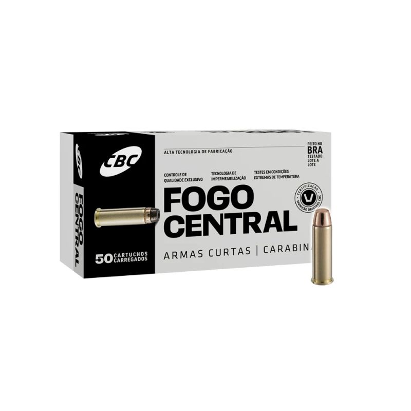 Munição CBC Calibre 38 SPL Treina 158GR - CX 50un