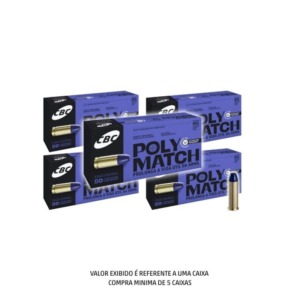 Muni&ccedil;&atilde;o CBC Polymatch 38 TPC 124gr - CX 250un - 5 Caixas