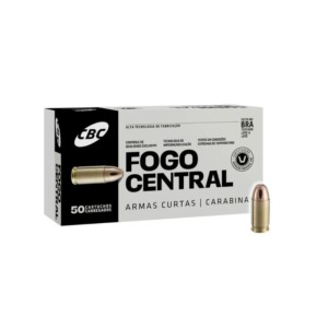 Muni&ccedil;&atilde;o CBC Treina 9mm ETOG 124gr - 50rds