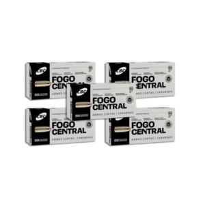 Muni&ccedil;&atilde;o CBC Treina 9mm ETOG 124gr - CX 250un - 5 CAIXAS