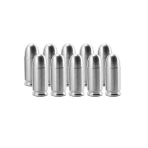 Muni&ccedil;&atilde;o de Manejo Snap Caps - Aluminio .380ACP - 10rds.