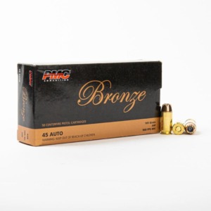 Muni&ccedil;&atilde;o PMC .45 ACP 185GR JHP - 50un