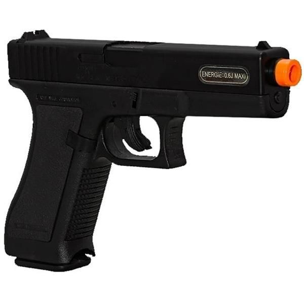 Pistola Airsoft Spring K17 Preta - KWC + 2000un BB's 0,12g - Imagem 4