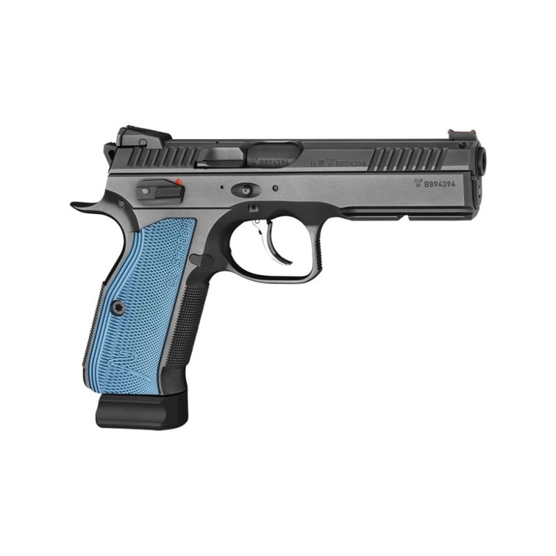 Pistola CZ SHADOW 2 Calibre 9mm Tala Azul - Imagem 2