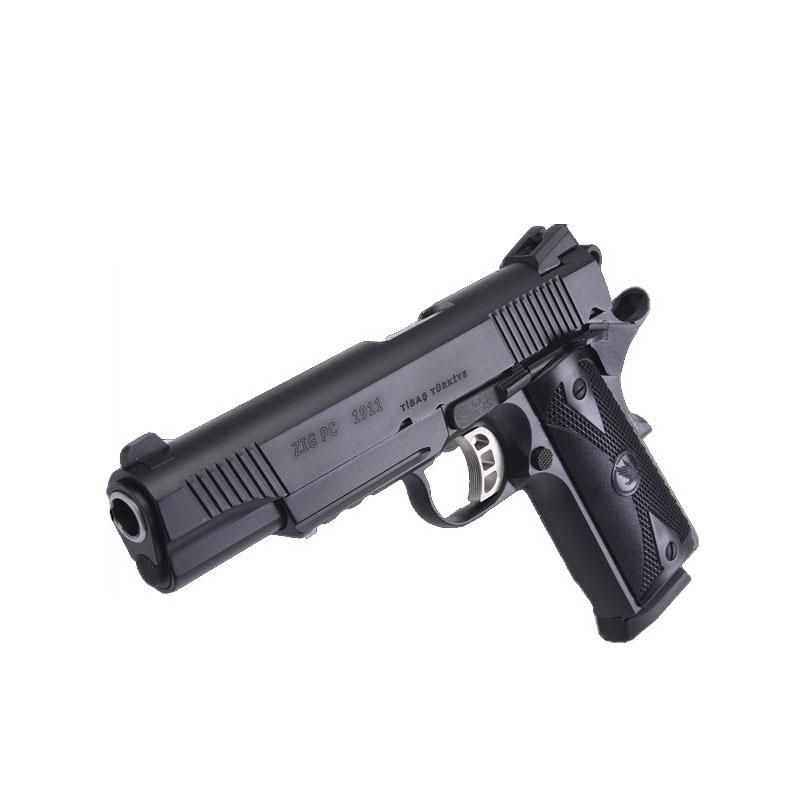Pistola Tisas ZIG PC 1911 Black Cano 5" Calibre 45ACP - Imagem 3
