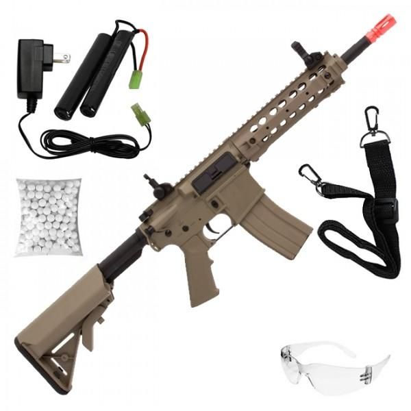 Rifle Airsoft M4 CM516 Tan - AEG - Imagem 3