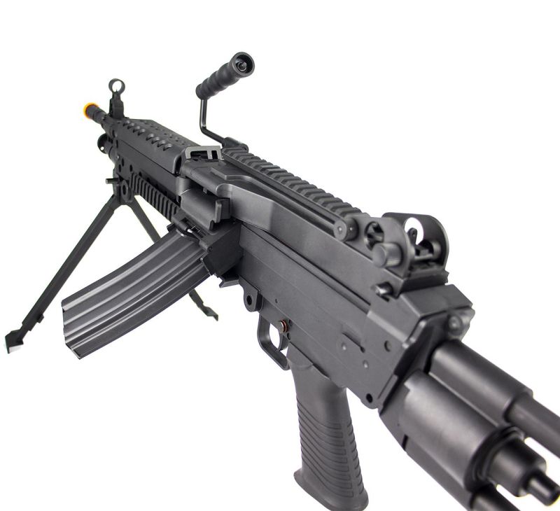 Rifle de Airsoft AEG Rossi LMG M249 Light Rossi - Imagem 4