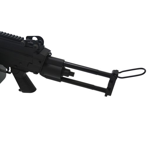 Suporte Airsoft Cybergun M249 P.A.R.A – Black - Imagem 3