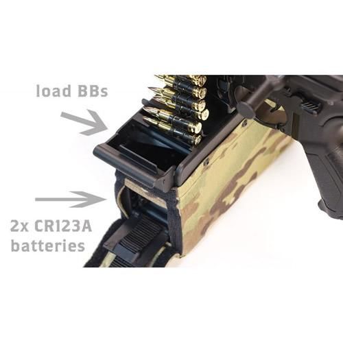 Suporte Airsoft G&G CM16 LMG – Black - Imagem 3